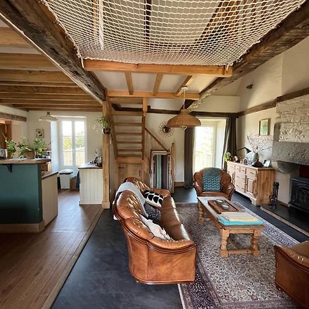Chalet Des Roches Roche D'Oetre Suisse Normande Saint-Philbert-sur-Orne Bagian luar foto